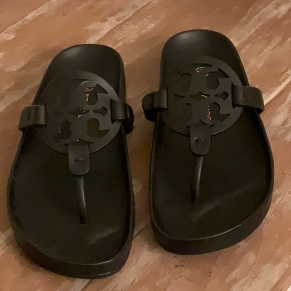 Black Tory Burch Miller Cloud Sandel New without Tag